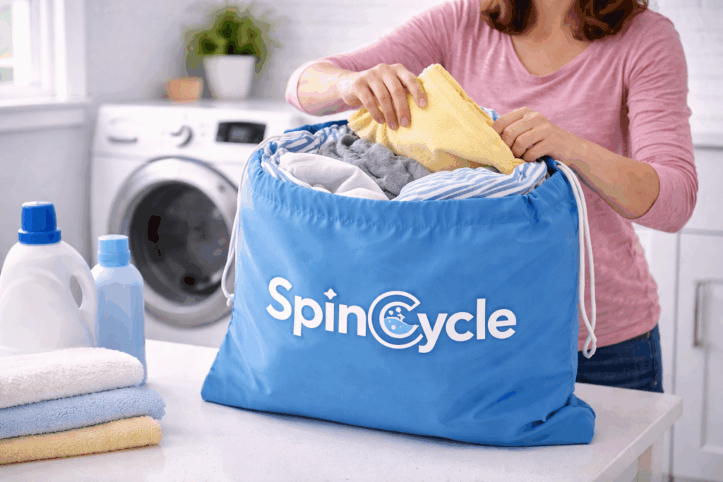 BrightSpin-laundry-bag-prepared